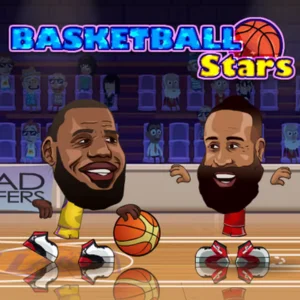 Basketball Stars Pizza Edition Unblocked Game Fullscreen