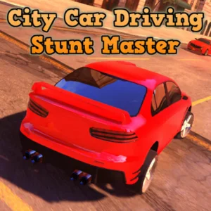 City Car Driving Stunt Master Pizza Edition Unblocked Game Fullscreen