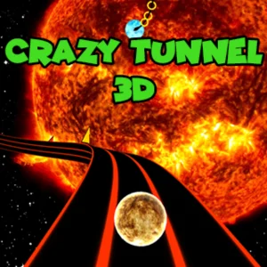Crazy Tunnel 3D Pizza Edition Unblocked Game Fullscreen