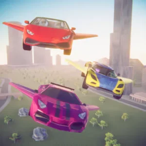 Flying Car Simulator Pizza Edition Unblocked Game Fullscreen