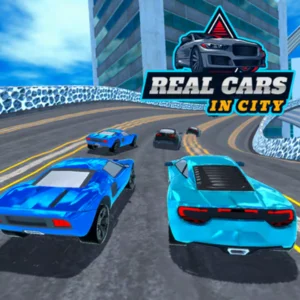 Real Cars in City Pizza Edition Unblocked Game Fullscreen