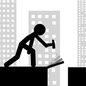 Stickman Bridge Constructor Pizza Edition Unblocked Game Fullscreen