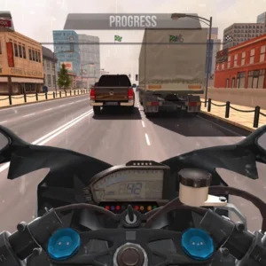 Turbo Moto Racer Pizza Edition Unblocked Game Fullscreen